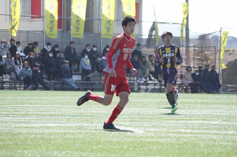 山梨県高校サッカー新人大会 ３位決定戦 Vs日本航空 帝京第三高等学校サッカー部